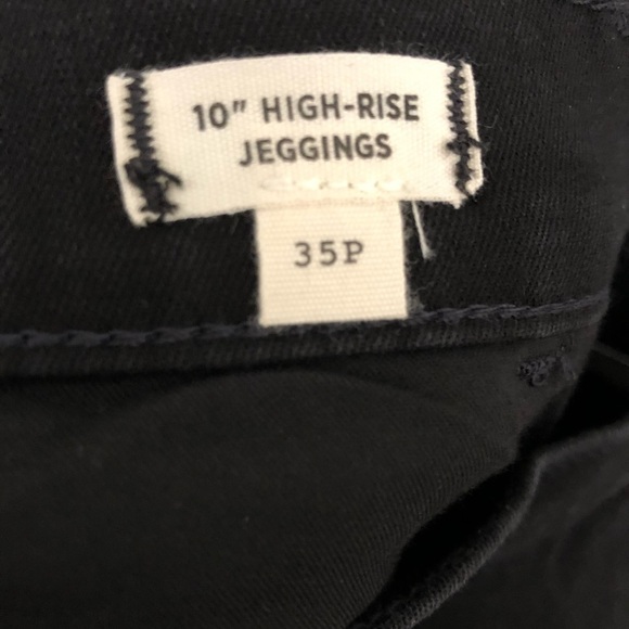 Madewell Black Petite 10" High-Rise Roadtripper Jeans 35P - Picture 12 of 14